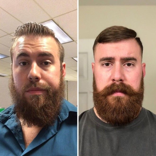 20 фото показывающих разницу между ухоженной бородой и заброшенными кустами 40