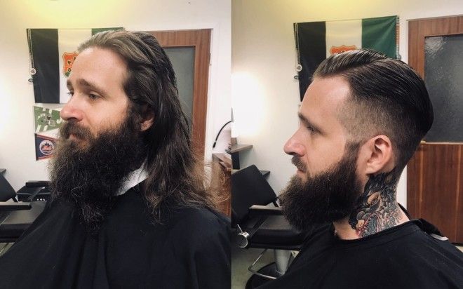 20 фото показывающих разницу между ухоженной бородой и заброшенными кустами 44