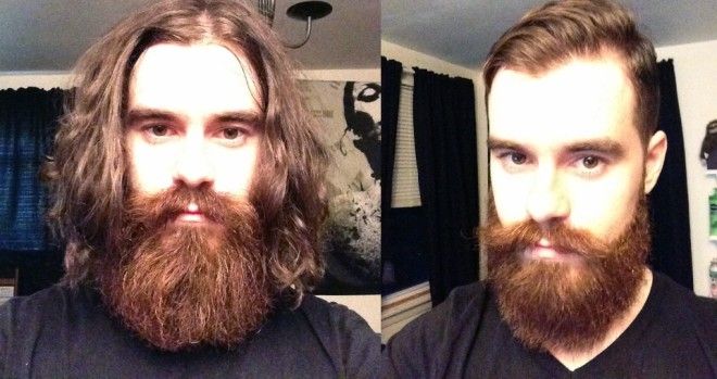 20 фото показывающих разницу между ухоженной бородой и заброшенными кустами 45