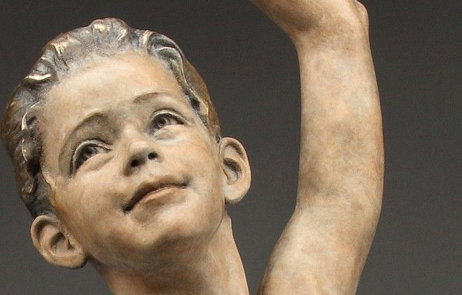 Почти живые: невероятно реалистичные скульптуры о счастливом детстве 42