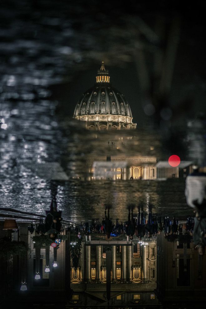 Дождливый Рим: необычный взгляд на Вечный город 39