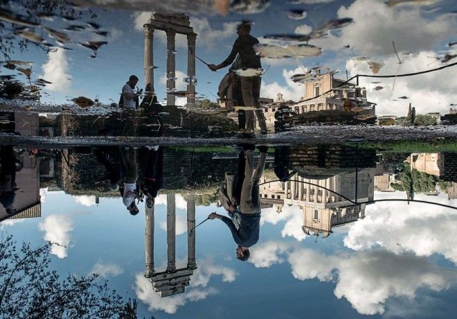 Дождливый Рим: необычный взгляд на Вечный город 46