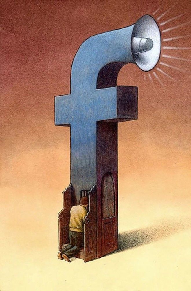 Карикатуры Павла Кучински о том, что не так с современным обществом 40