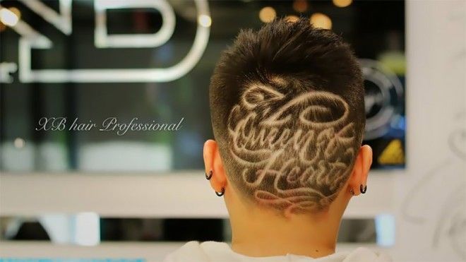 Китайский парикмахер превращает состриженные волосы в произведения искусства 46