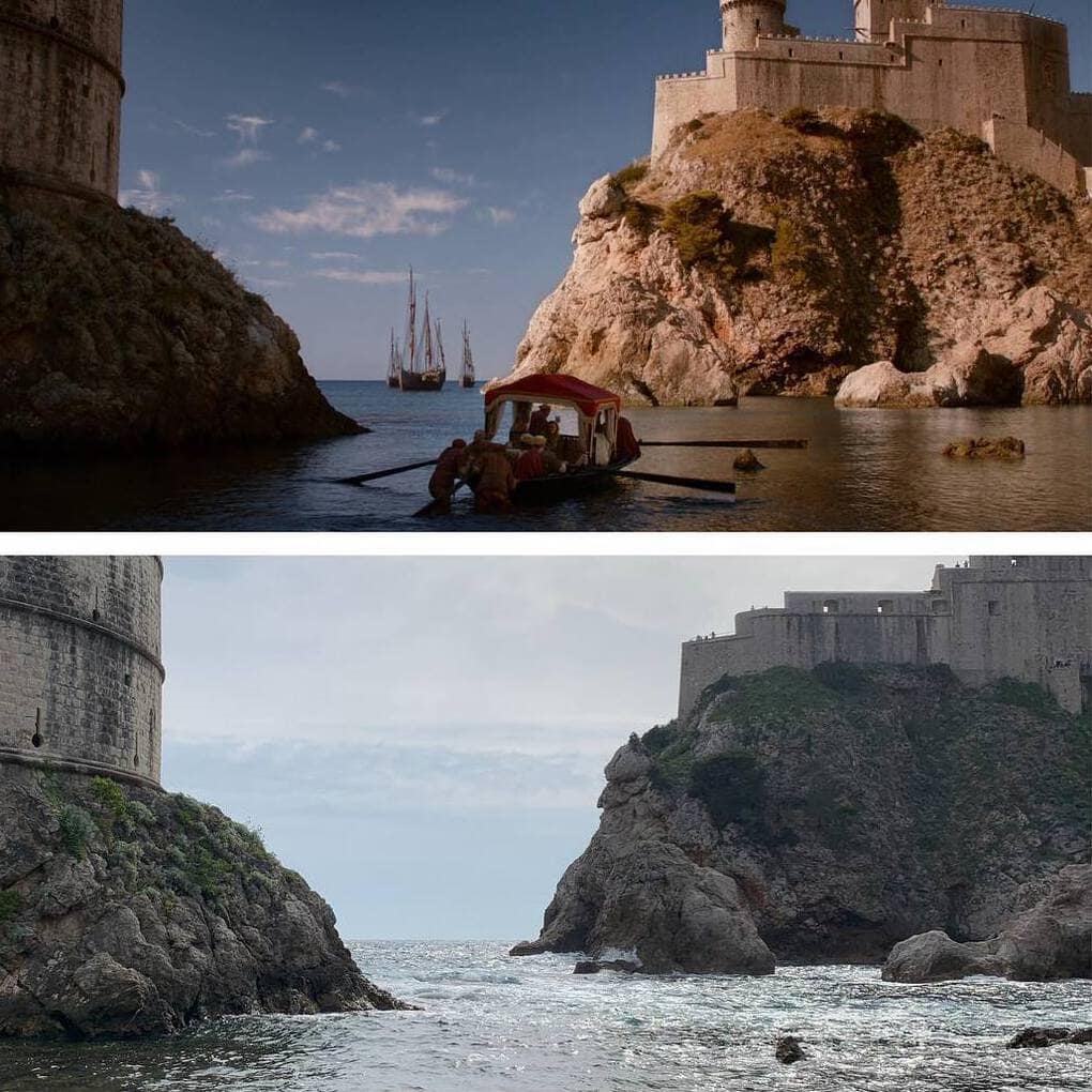 Как выглядят локации «Игры престолов» в сериале и в реальной жизни 63