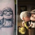 33 татуировки по мотивам любимых фильмов и мультфильмов