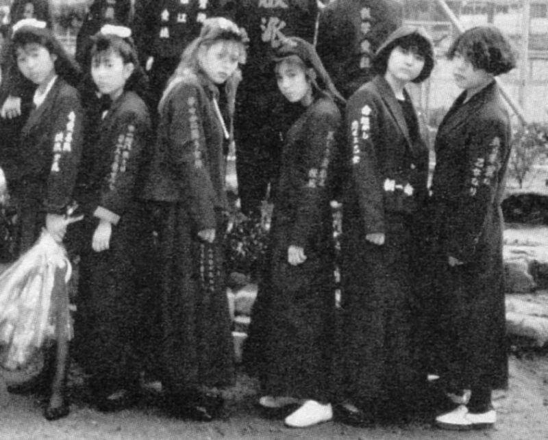 «Сукэбан»: дерзкие девчонки, которые держали в страхе всю Японию 84