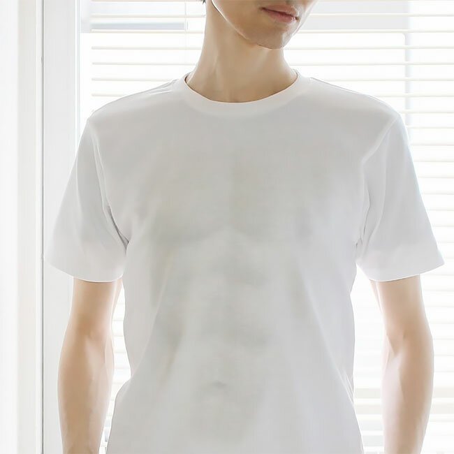 «Дизайнерское тело»: в Японии придумали футболку, делающую людей соблазнительными 35