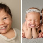 Фотограф из США приклеивает голливудские улыбки к снимкам младенцев. Зрелище, вызывающее мурашки