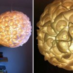 21 идея изготовления светильников и люстр из повседневных предметов