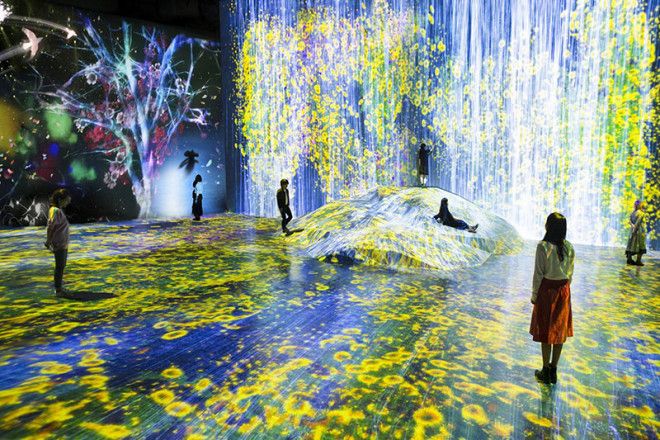 В Японии открыли первый в мире интерактивный музей цифрового искусства 29
