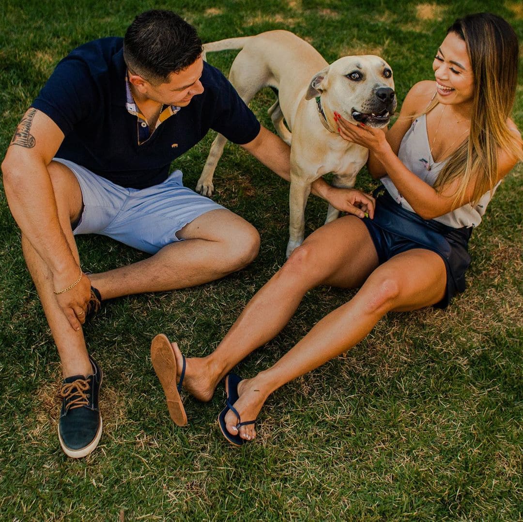 «Он спокойный и будет вести себя хорошо»: Пара взяла пса на предсвадебную фотосессию и не прогадала 74