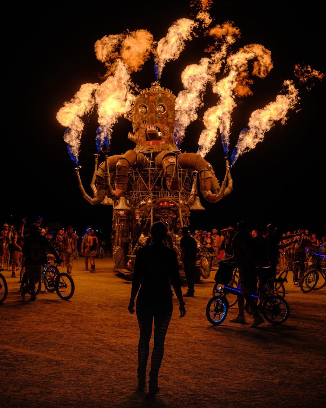 20 фотографий с фестиваля Burning Man 2019 — самого пыльного и огненного события года 71