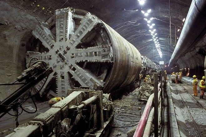 10 фактов о тоннеле под проливом Ла-Манш 8