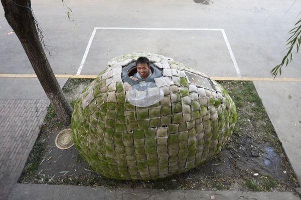 Экономный китаец построил дом-яйцо, чтобы не снимать квартиру 22