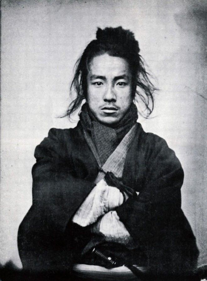 Очень редкие фото последних самураев 1800-х годов 40