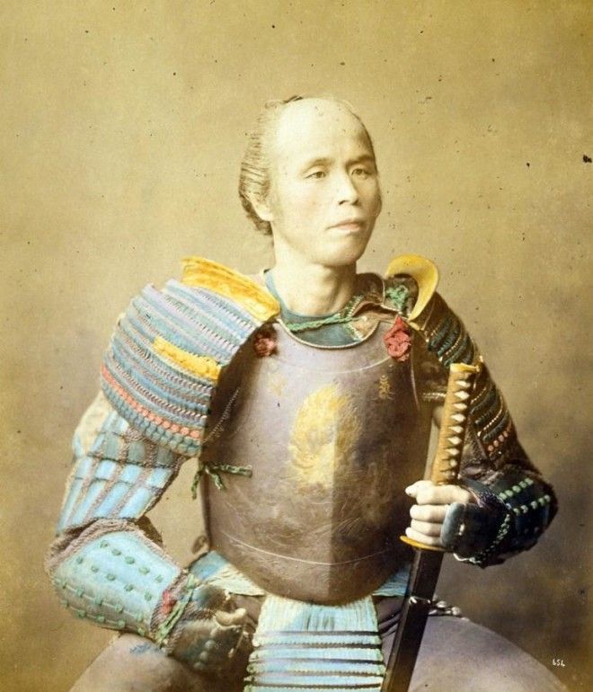 Очень редкие фото последних самураев 1800-х годов 31