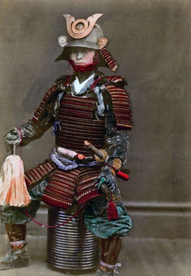 Очень редкие фото последних самураев 1800-х годов 29