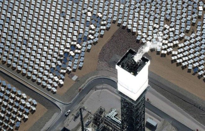 Крупнейшая в мире солнечная электростанция 50