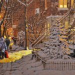 Художник из Канады рисует атмосферные картины, которые помогут окунуться в настоящую морозную зиму