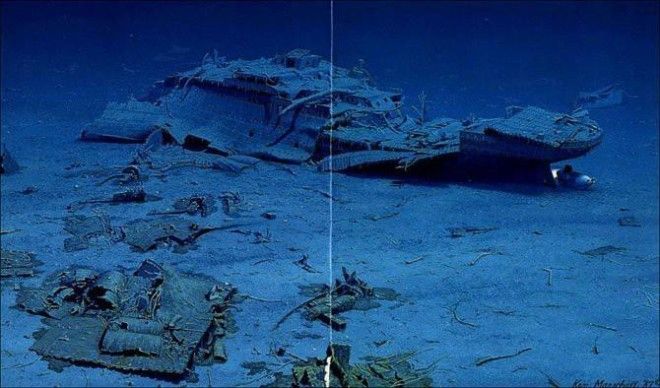 Фото затонувшего Титаника 75