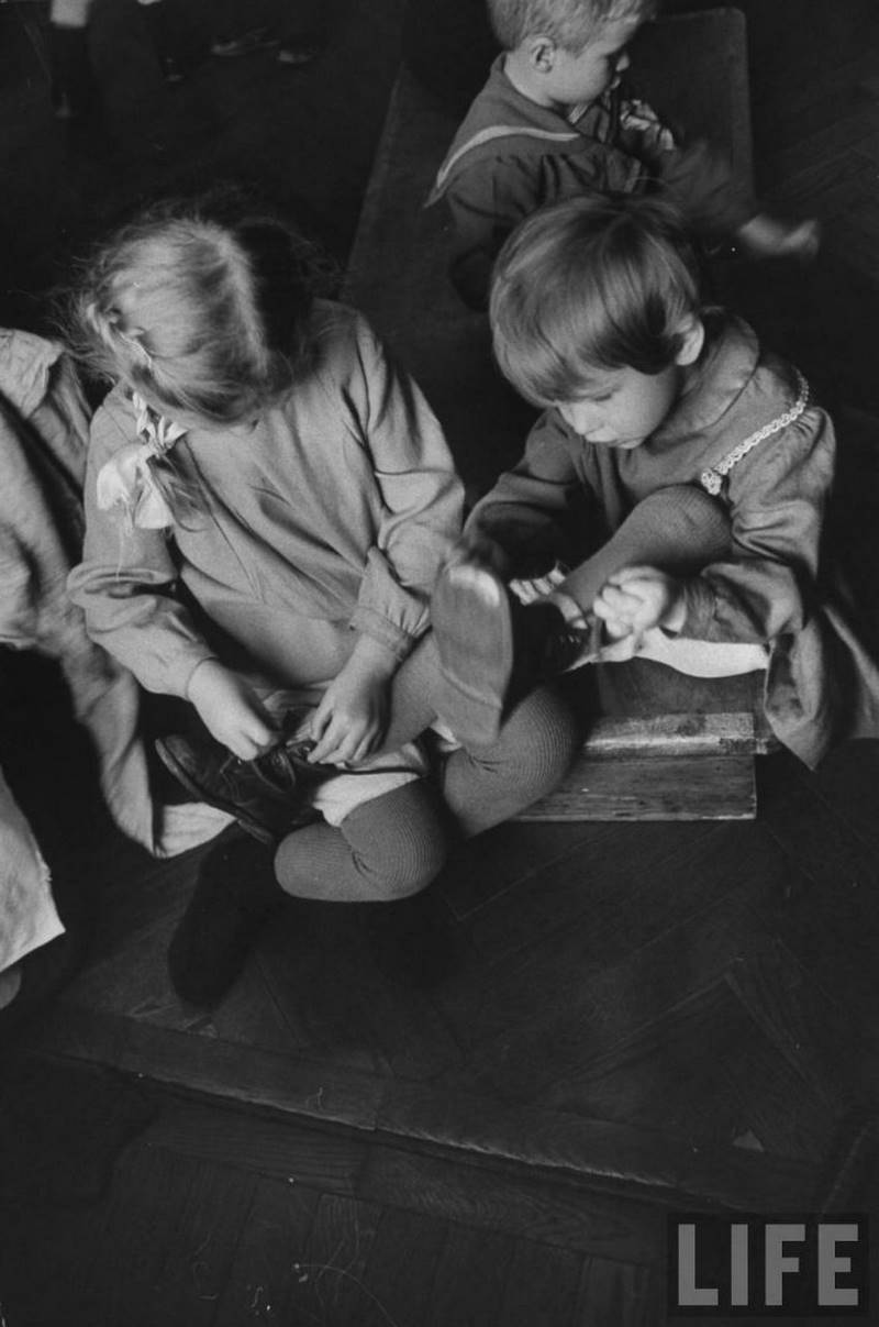 Детский сад из СССР в 1960-ом в объективе иностранного фотографа LIFE 63