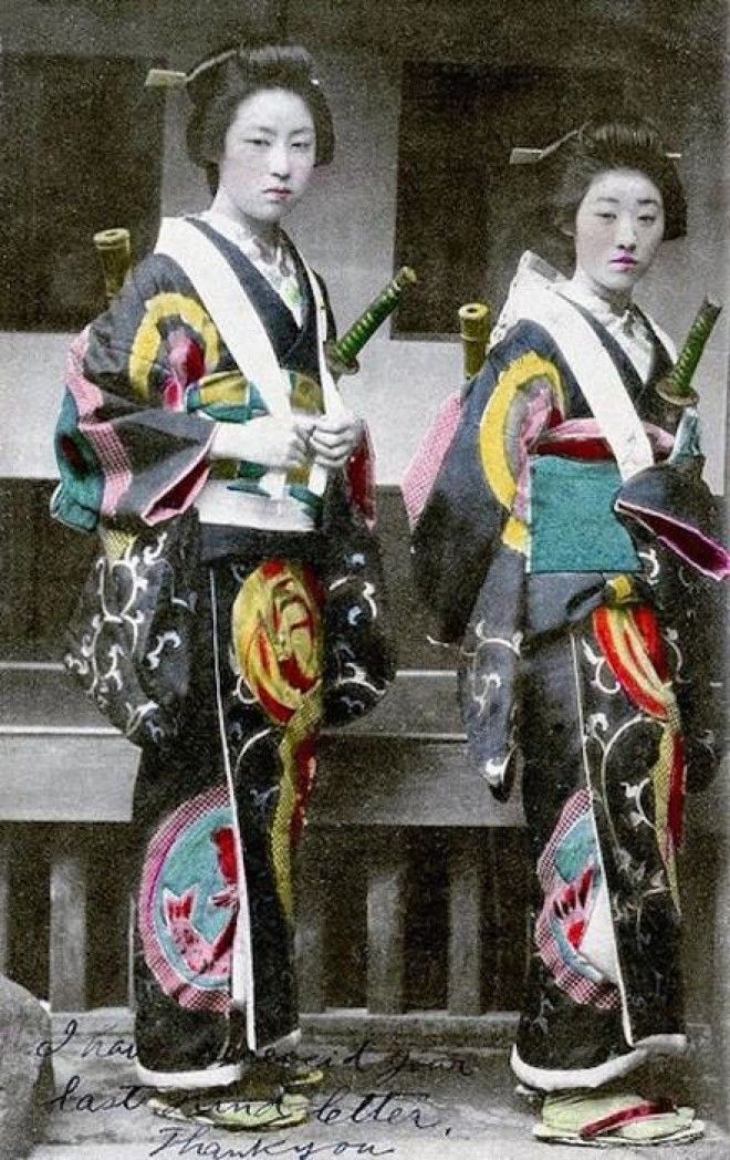 Онно-бугэйся — японские женщины-самураи 38