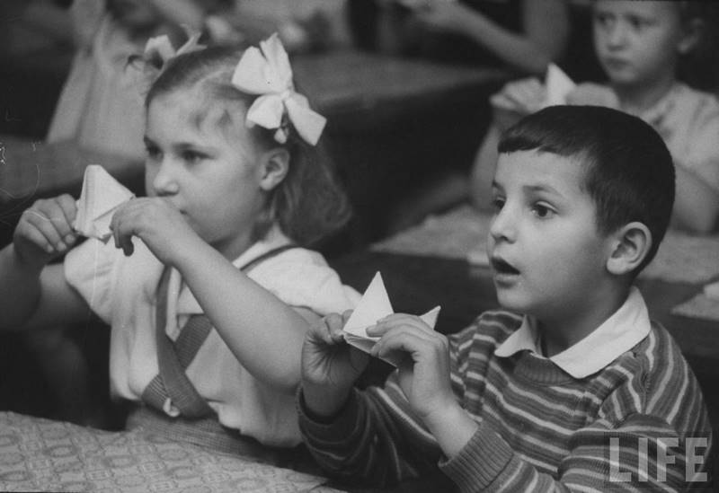 Детский сад из СССР в 1960-ом в объективе иностранного фотографа LIFE 57