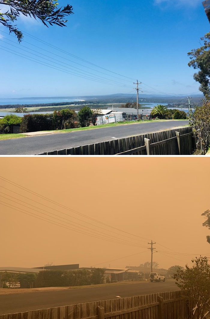 21 снимок “до и после” показывает ужасные последствия пожаров в Австралии 81