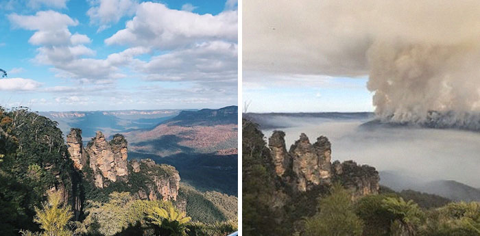 21 снимок “до и после” показывает ужасные последствия пожаров в Австралии 74