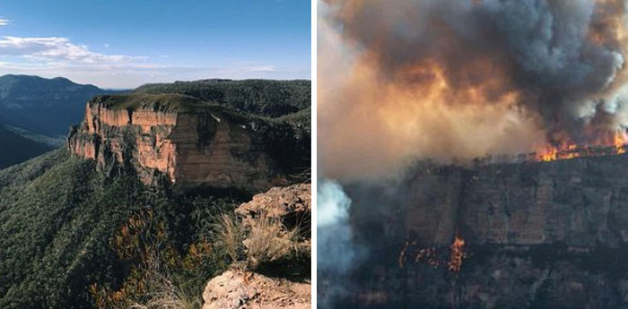 21 снимок “до и после” показывает ужасные последствия пожаров в Австралии 68