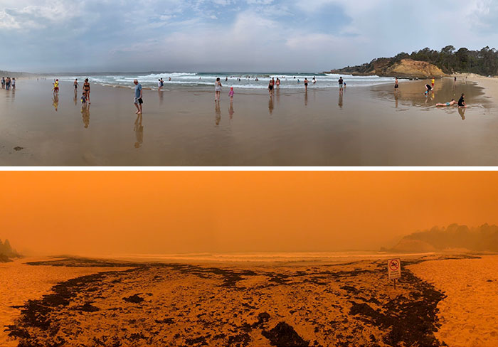 21 снимок “до и после” показывает ужасные последствия пожаров в Австралии 65