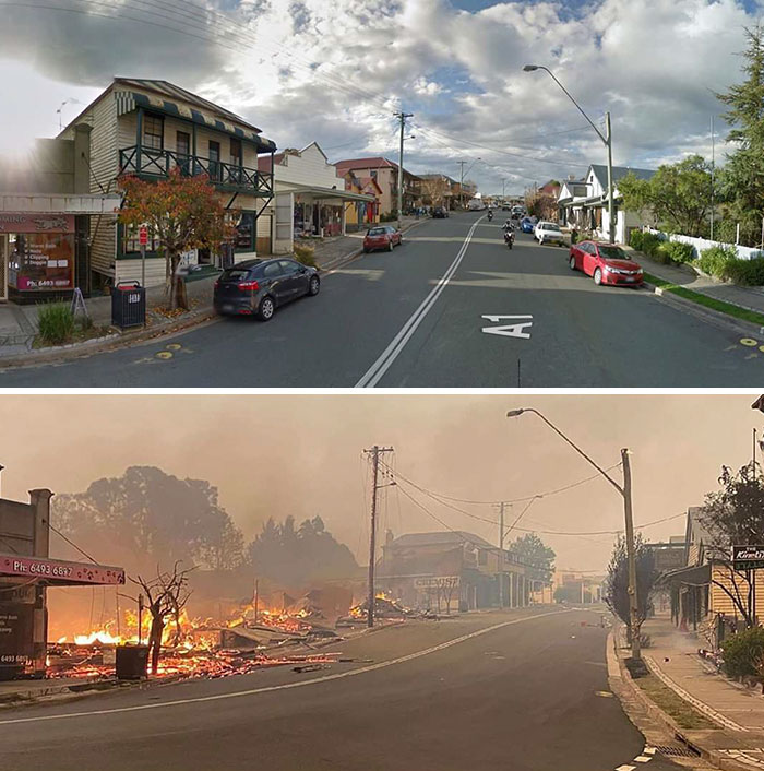 21 снимок “до и после” показывает ужасные последствия пожаров в Австралии 70