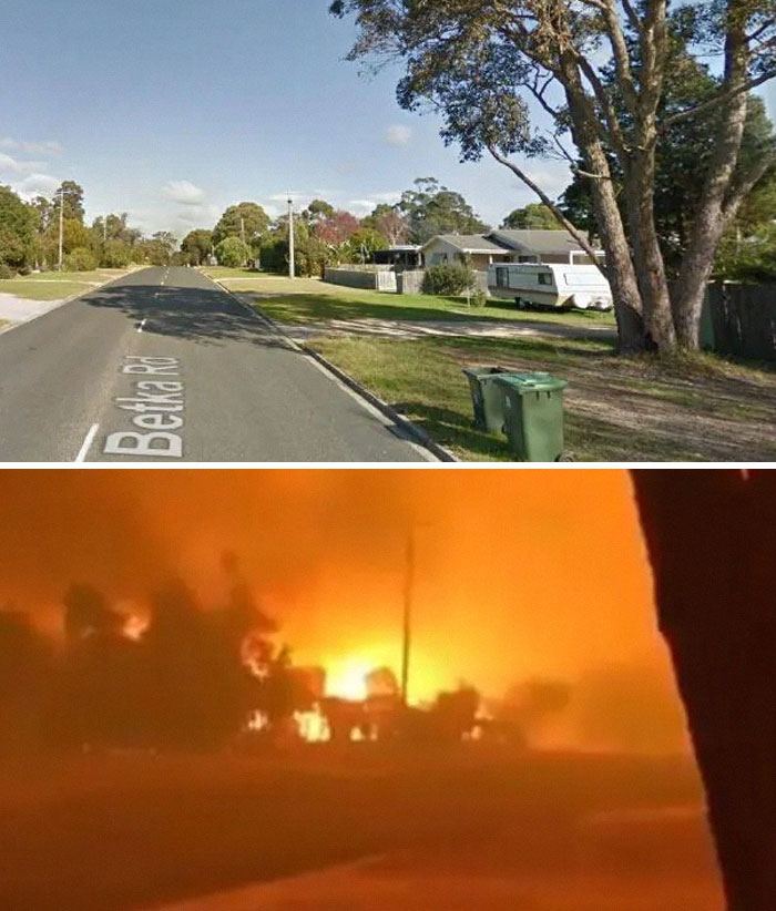 21 снимок “до и после” показывает ужасные последствия пожаров в Австралии 80
