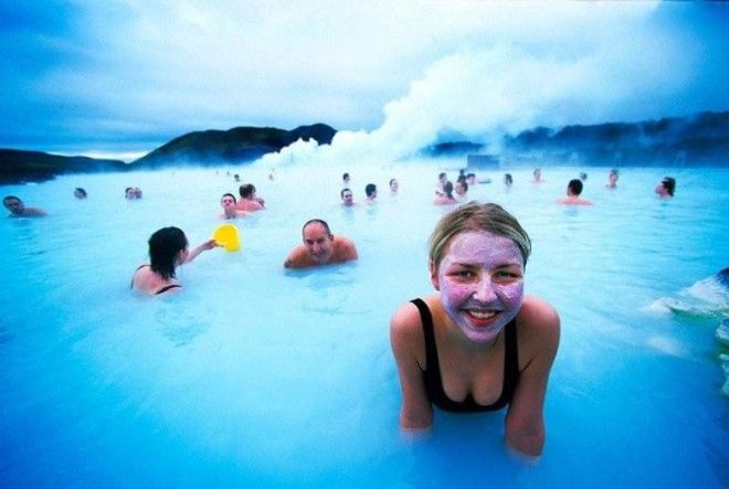 Это не фотошоп, а Голубая лагуна в Исландии 38