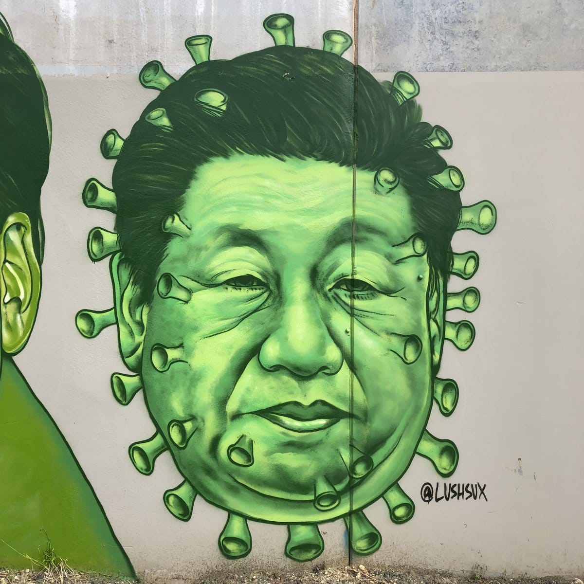 Даже стены говорят о карантине: уличные художники из разных точек мира посвящают граффити коронавирусу 80