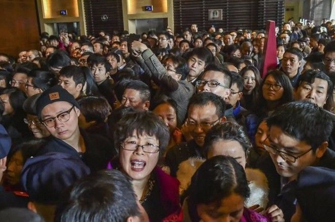 20 шокирующих фотографий, показывающих, как в Китае много людей 40