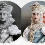 Грандиозные костюмы бала-маскарада в доме Романовых: раритетные снимки 1903 года – в цвете
