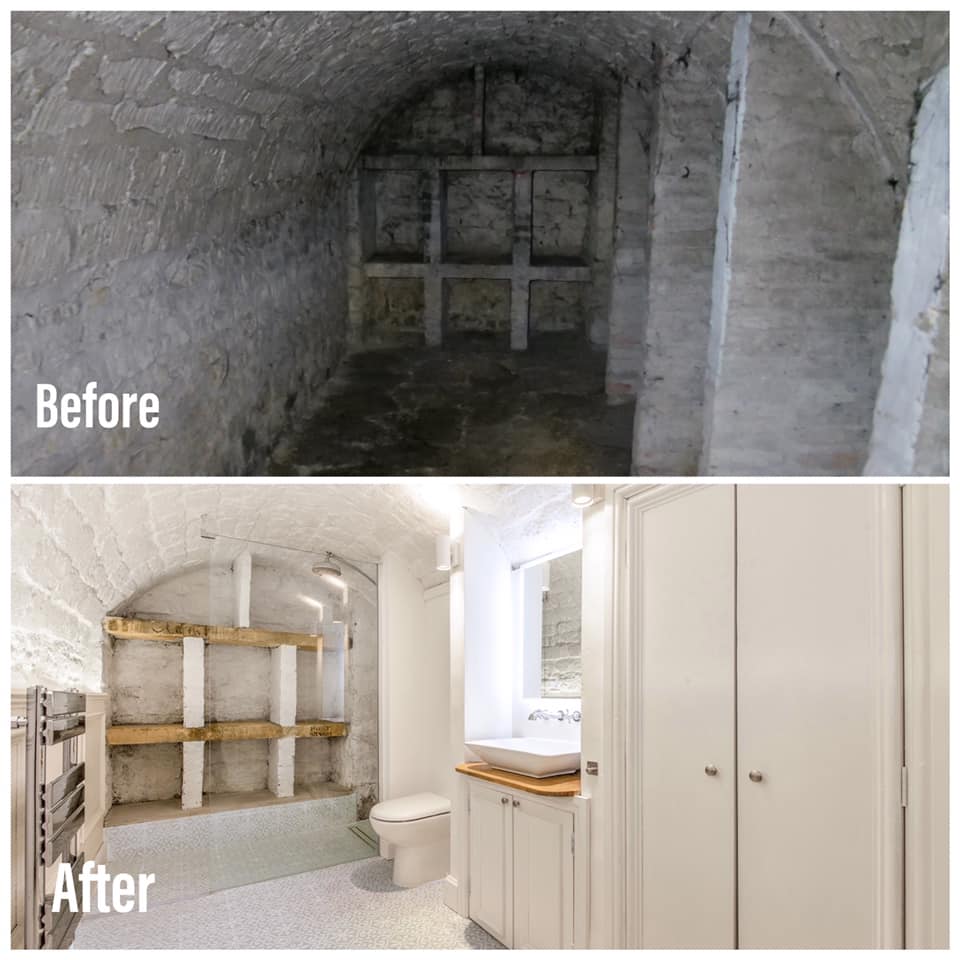 Британский сноубордист решил отремонтировать старое грязное подземелье и превратил его в шикарные апартаменты 26
