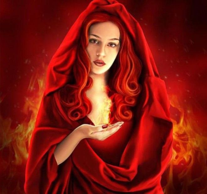 Литовская богиня огня Фото fbru