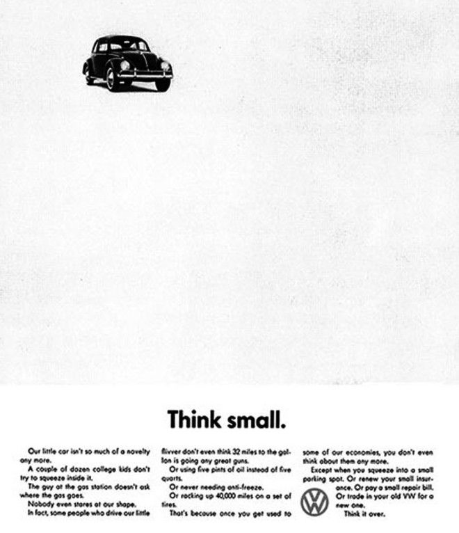 Volkswagen Think Small