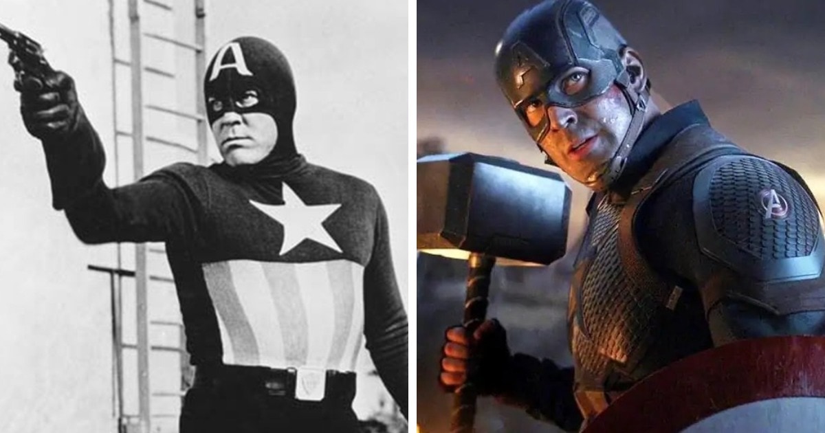 Как изменились комиксовые супергерои и суперзлодеи в кино: самые первые воплощения VS самые последние 39