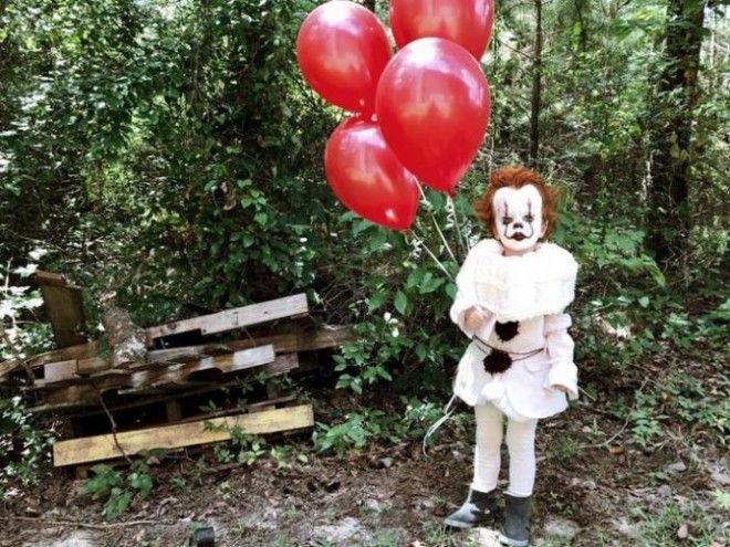 23Эти фото 3летнего мальчика в образе клоуна станут вашим ночным кошмаром