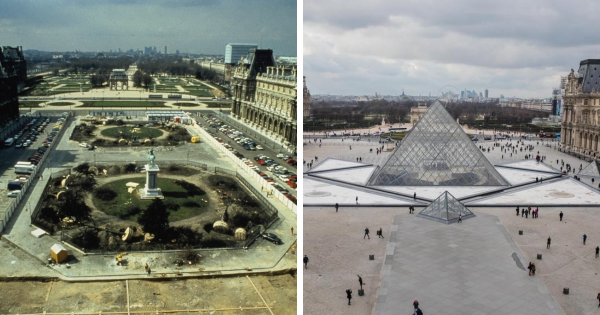Самые знаменитые сооружения на планете: фотографии до и после строительства знаковых объектов 28