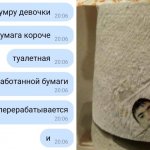 Девушка посмотрела на туалетную бумагу, а та посмотрела на неё. Буквально, ведь там оказалось чьё-то фото