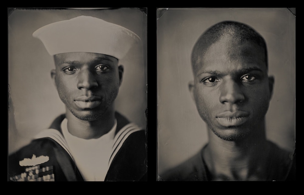 «Война и мир»: 15 портретов от фотографа из США, показывающих разницу между человеком на войне и на гражданке 47