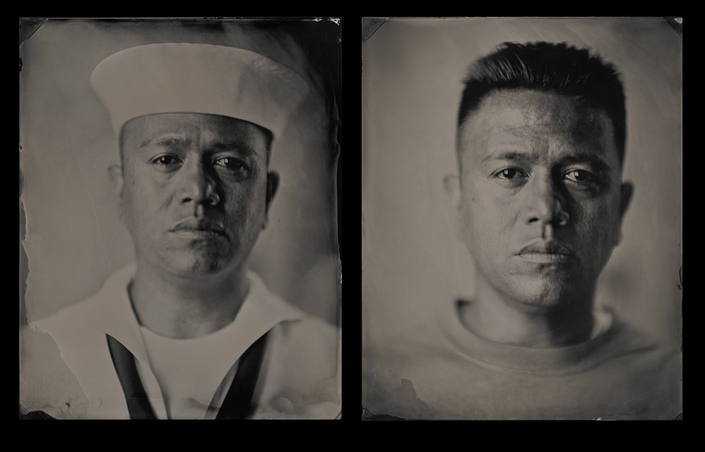 «Война и мир»: 15 портретов от фотографа из США, показывающих разницу между человеком на войне и на гражданке 55
