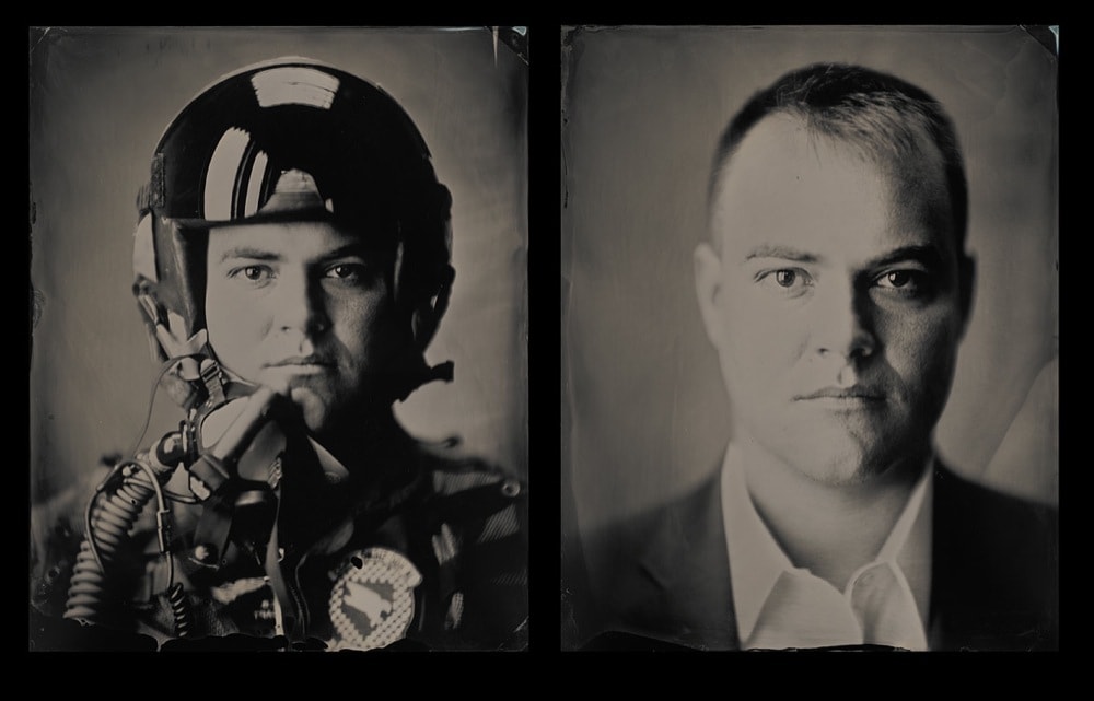 «Война и мир»: 15 портретов от фотографа из США, показывающих разницу между человеком на войне и на гражданке 46
