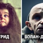 Нейросеть изобразила героев «Гарри Поттера» в возрасте, когда те ещё под стол пешком ходили